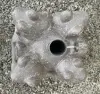 Artikelbild 2 des Artikels “Frosch-Schirmständer aus Steinguss mit Durchmesser 4,2cm, Tiefloch 25cm und Höhe 32cm, 1 Satz mit Metallrohr “